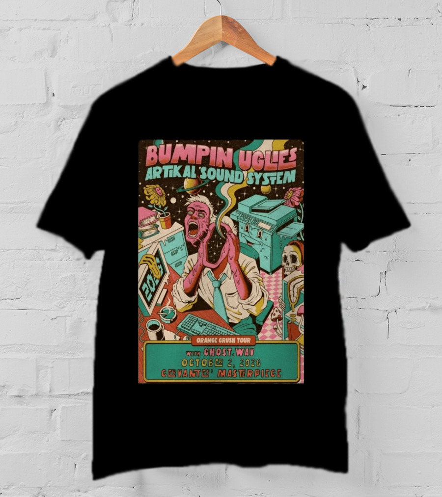 Bumpin Uglies Oct 2 2026 Cervantes’ Masterpiece Ballroom In Denver CO T-Shirt