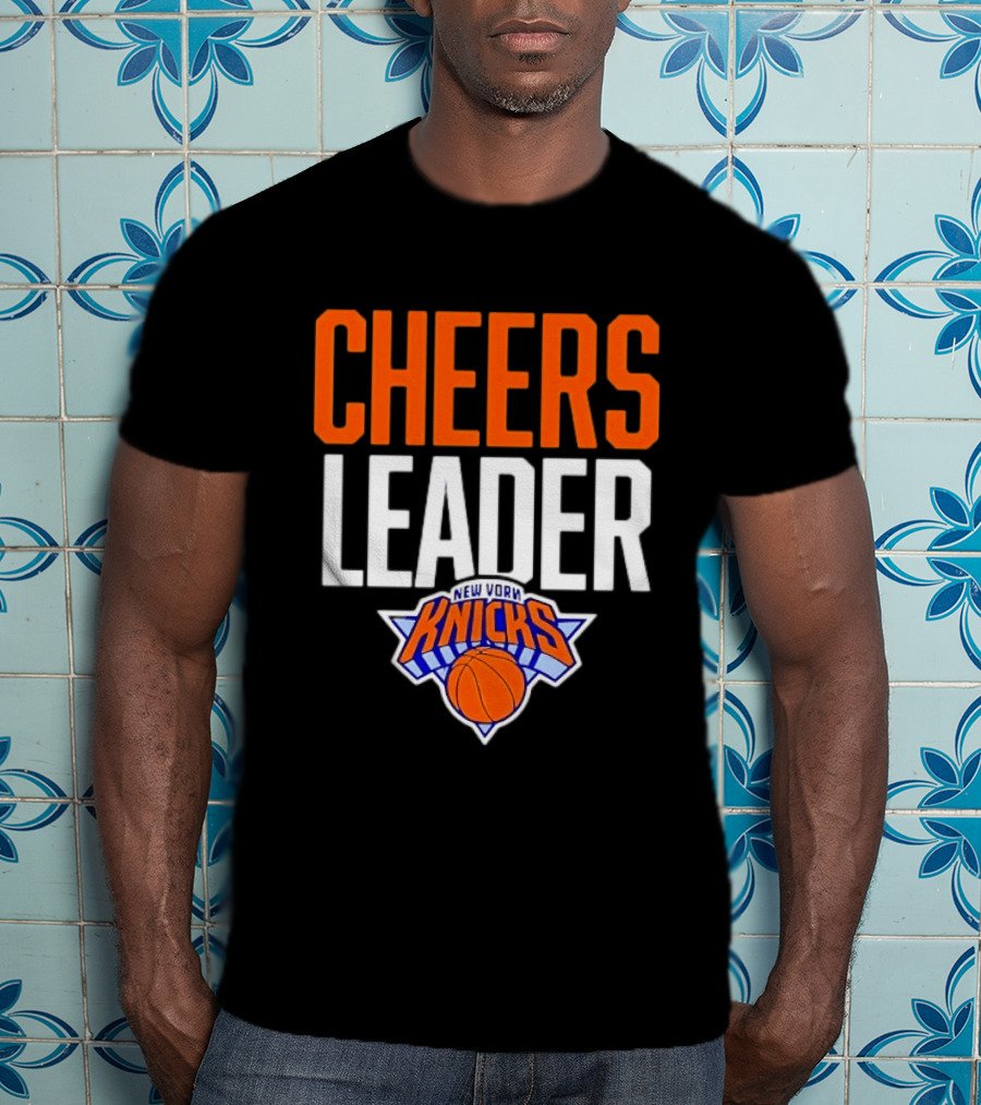 Cheers Leader New York Knicks NBA Basketball T-Shirt