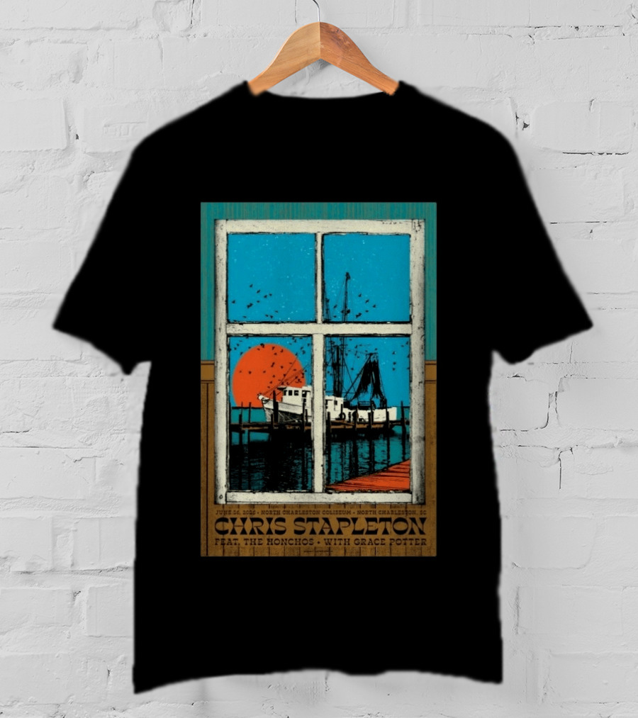 Chris Stapleton June 26 2026 North Charleston SC T-Shirt