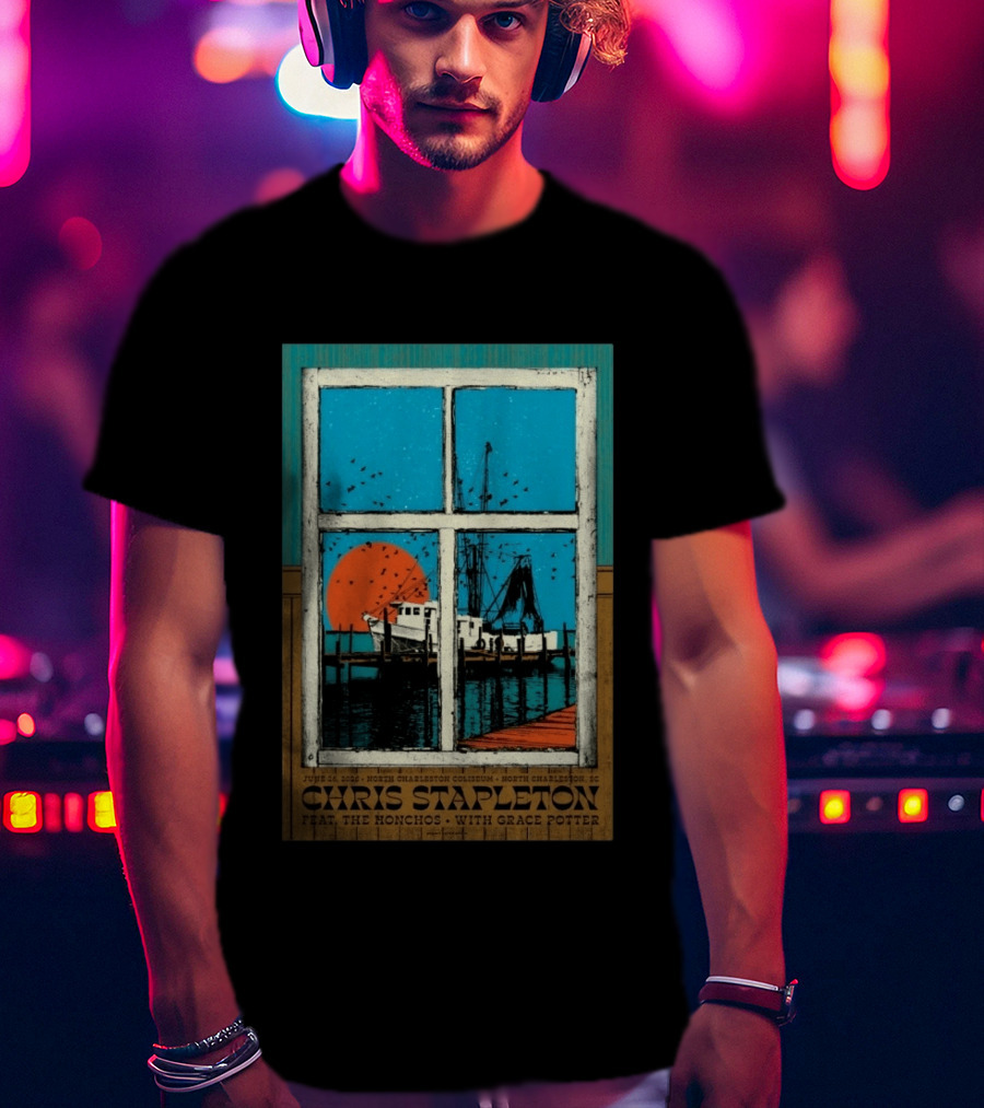 Chris Stapleton June 26 2026 North Charleston SC T-Shirt