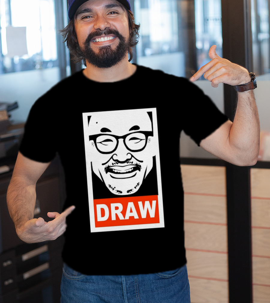 Draw Bob Ross The Joy Of Painting T-Shirt