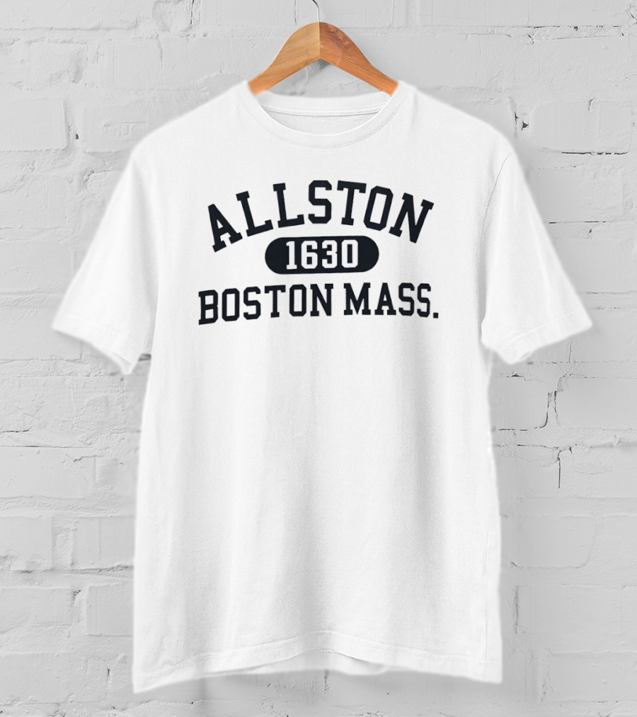 Allston 1630 Boston Massachusetts T T-Shirt