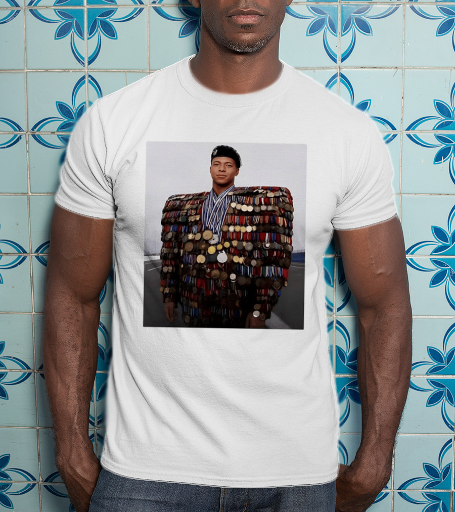Kylian Mbappe Meme Medal Jacket Dictator T-Shirt