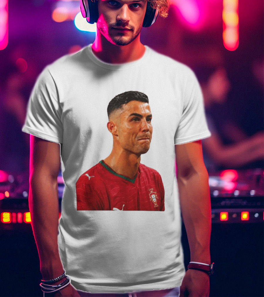 Cristiano Ronaldo Portugal Emotional Moment T-Shirt