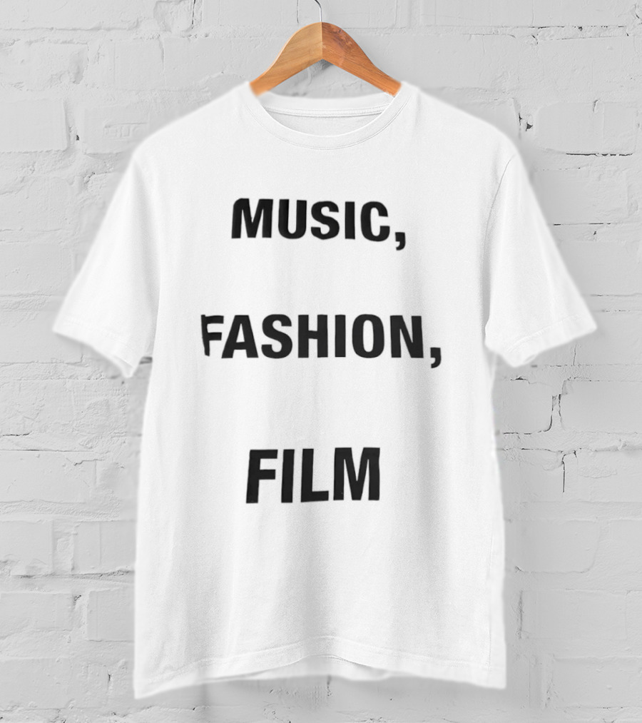 Music Fashion Film T-Shirt