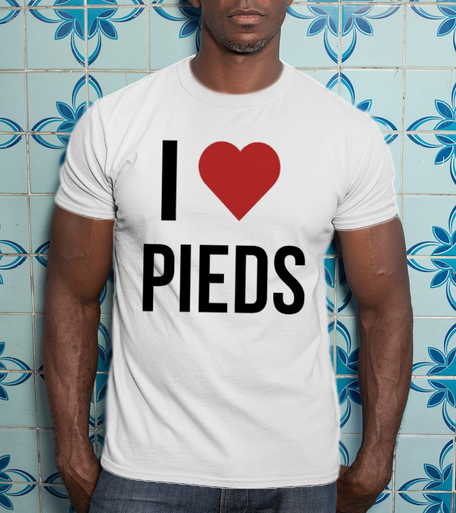I Heart Pieds T-Shirt