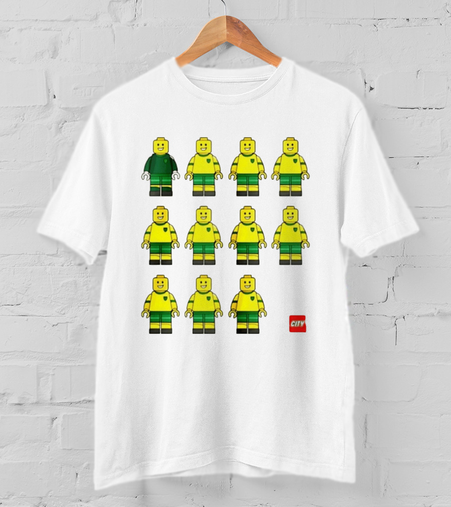 Norwich City F.C. Lego Minifigures Team Formation T-Shirt