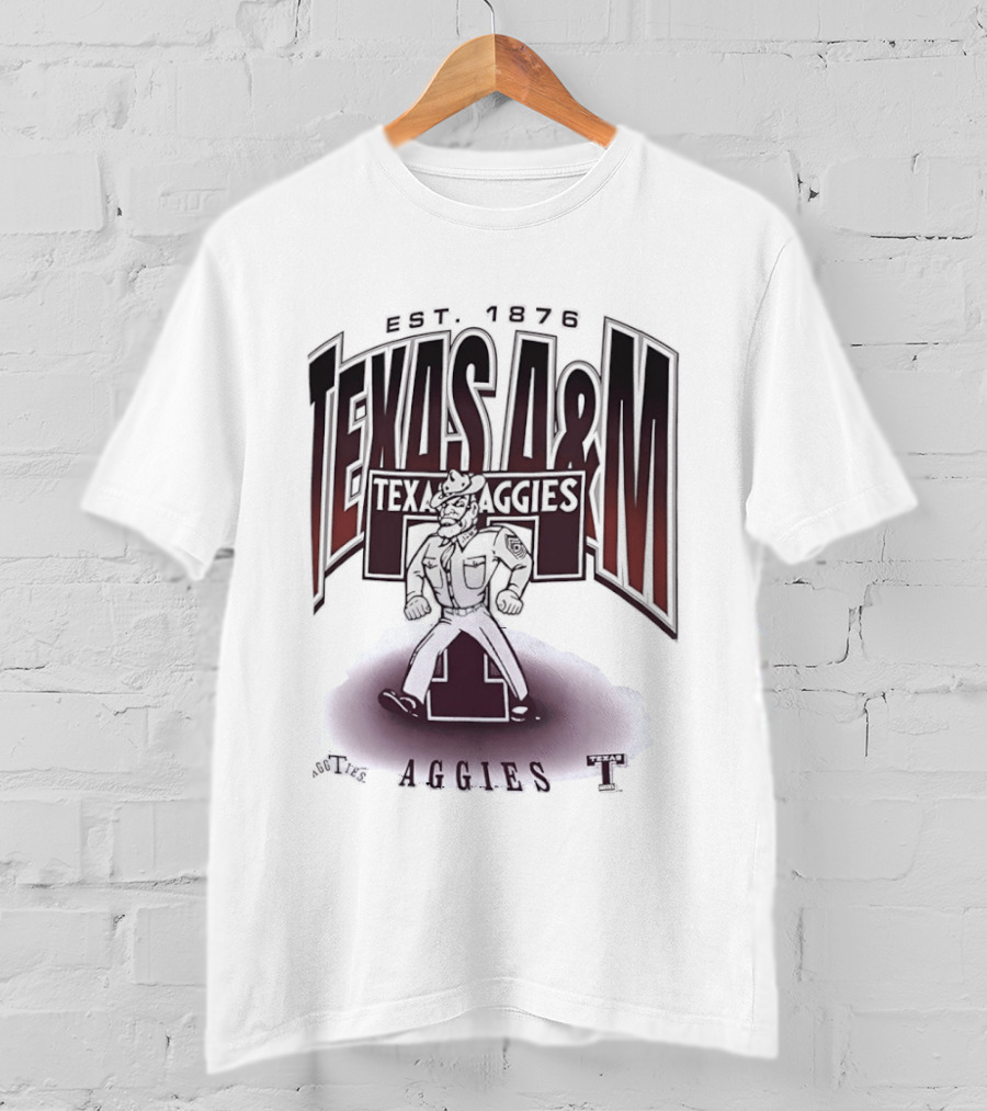 Texas A&M Aggies Est 1876 College Station Traditions Aggieland Football Texas T T-Shirt