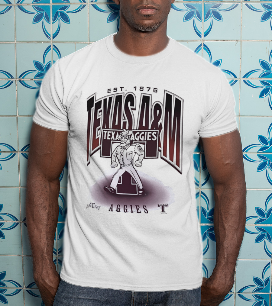 Texas A&M Aggies Est 1876 College Station Traditions Aggieland Football Texas T T-Shirt