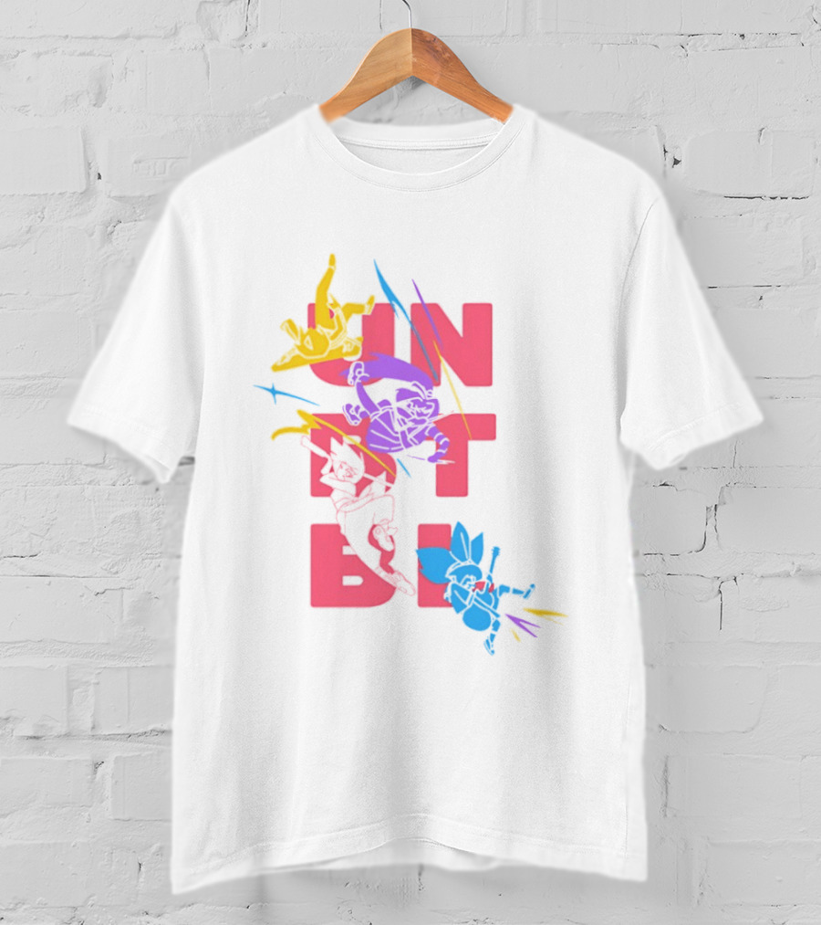 Unbeatable Anime Collage Manga Colorful T-Shirt