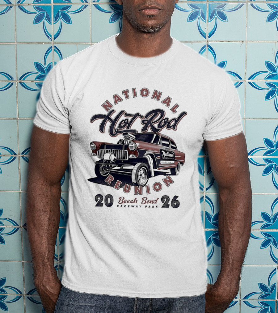 National Hot Rod Reunion 2026 Beech Bend Raceway Park T-Shirt