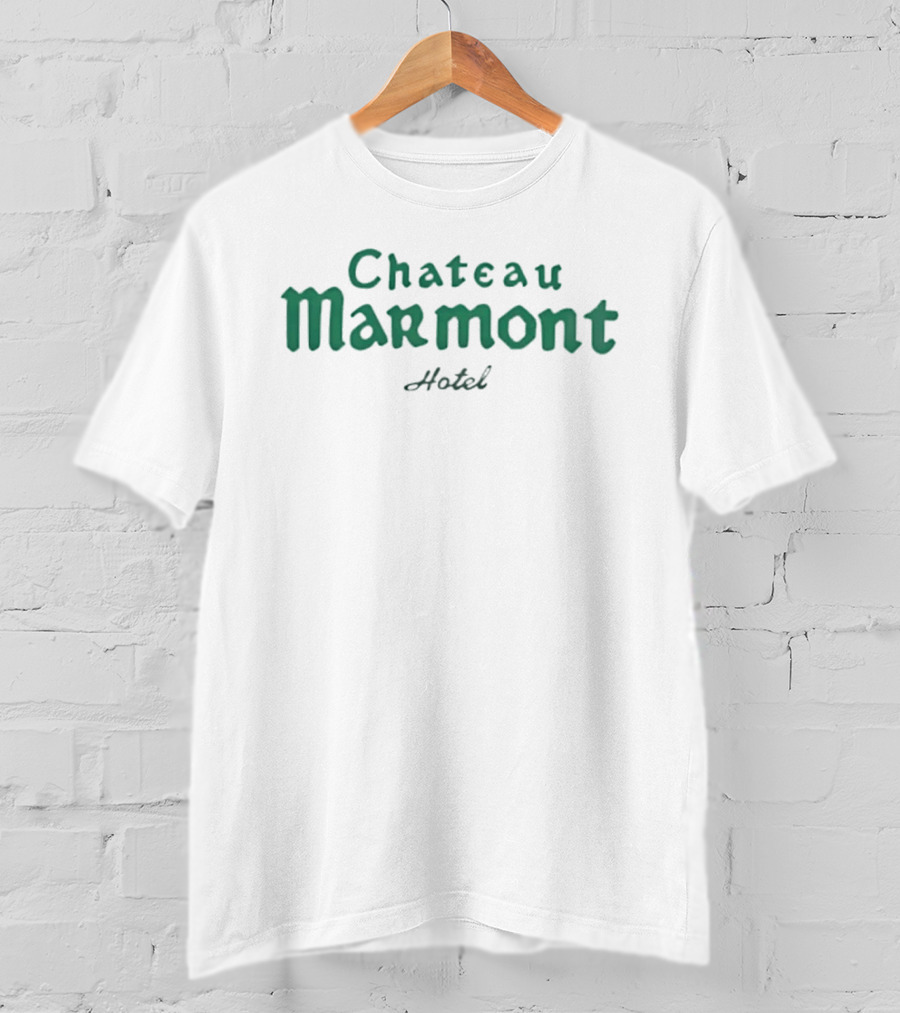 Chateau Marmont Hotel Iconic Vintage Style Motel Sign T-Shirt