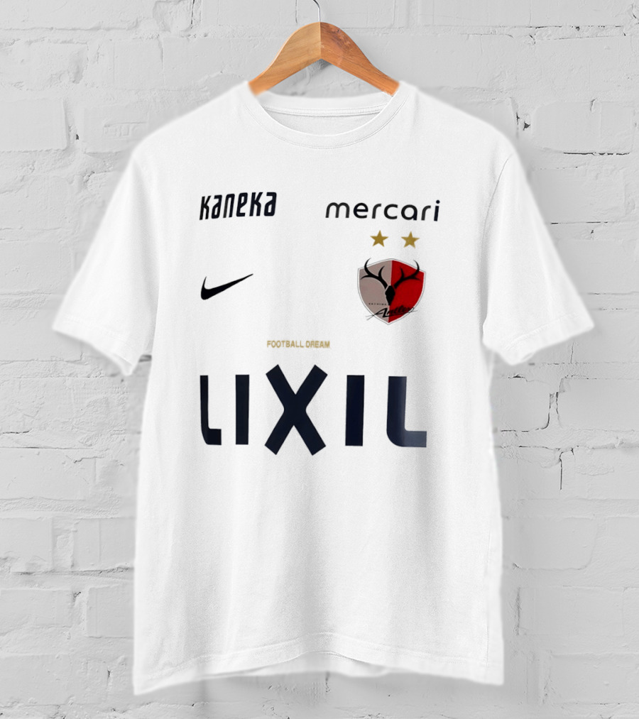 Kashima Antlers Kaneka Mercari LIXIL Nike Football Dream T-Shirt