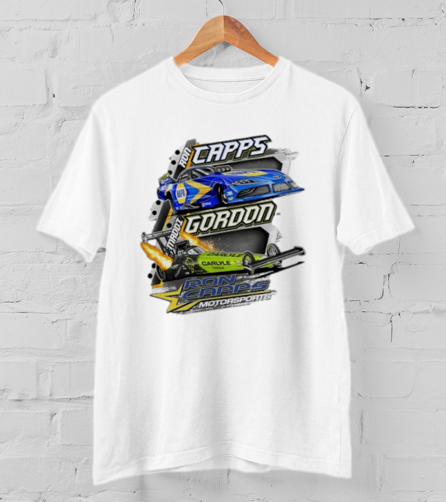 Ron Capps Motorsports Carlyle Tools Drag Racing Gordon Maddi T-Shirt