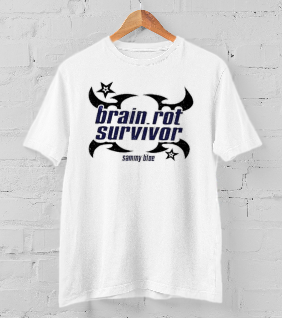 Brain Rot Survivor Sammy Bloe Internet Culture T-Shirt