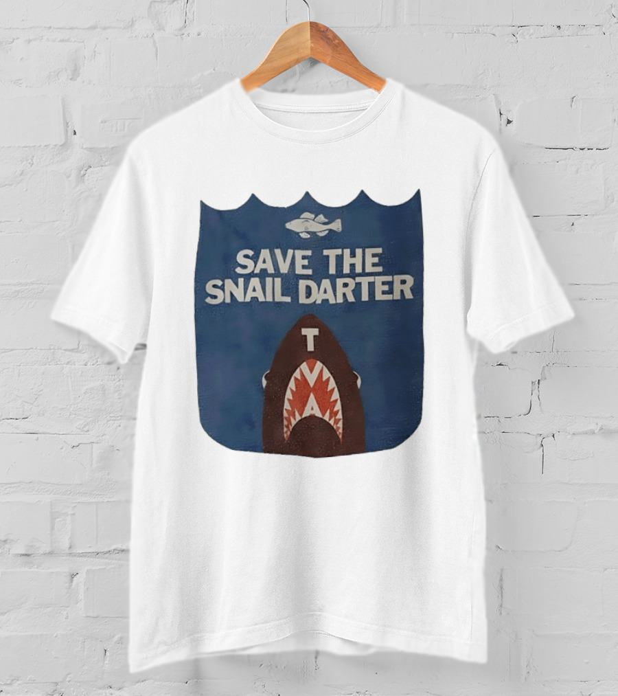 Save The Snail Darter Environmentalism Fish Conservation T-Shirt