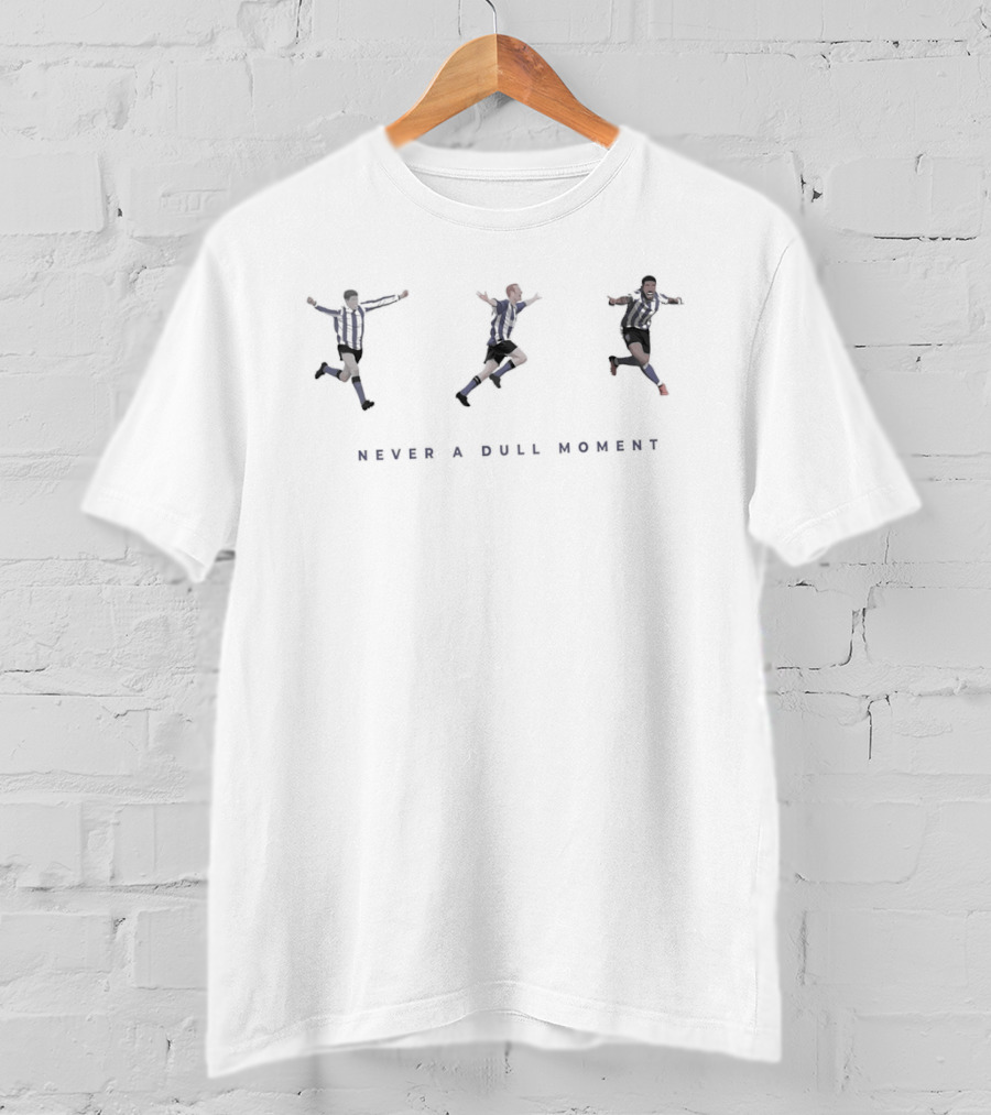 Sheffield Wednesday Never A Dull Moment Players Jumping Celebration T-Shirt
