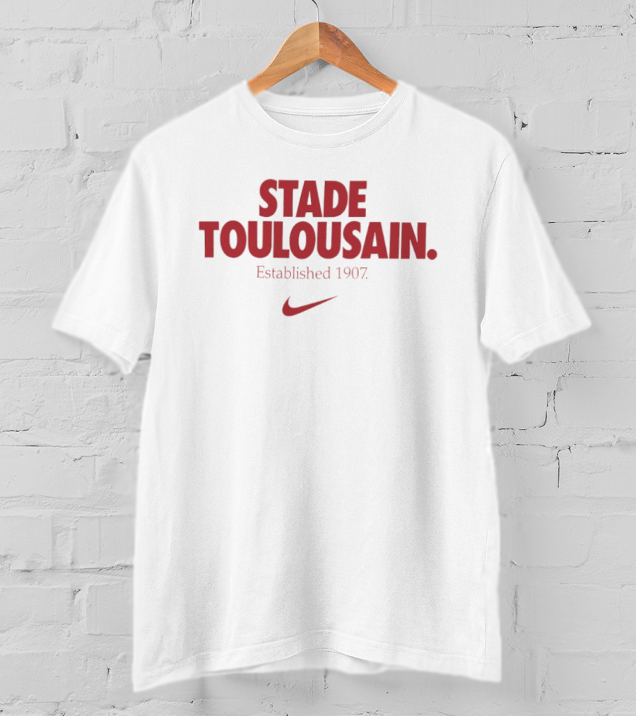 Stade Toulousain Established 1907 Nike Rugby T-Shirt
