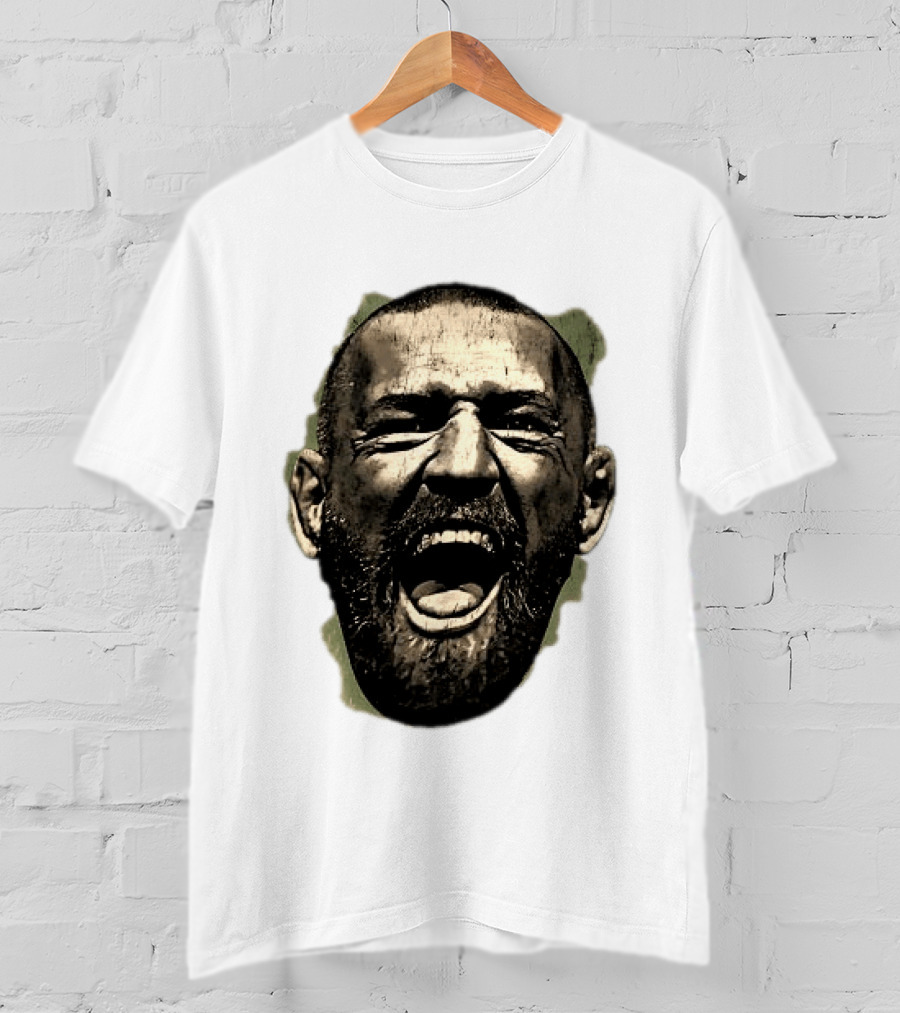 UFC The Notorious Conor McGregor Takeover Swag Head 2 Sided T-Shirt