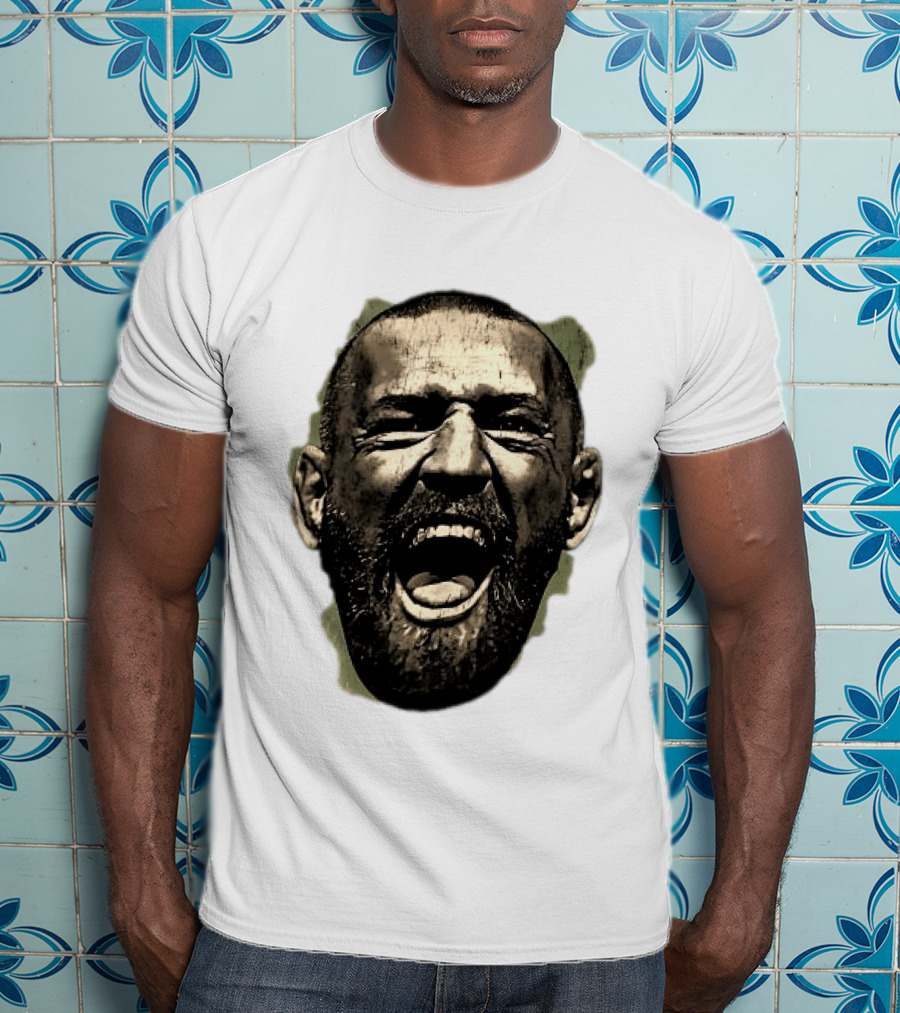 UFC The Notorious Conor McGregor Takeover Swag Head 2 Sided T-Shirt
