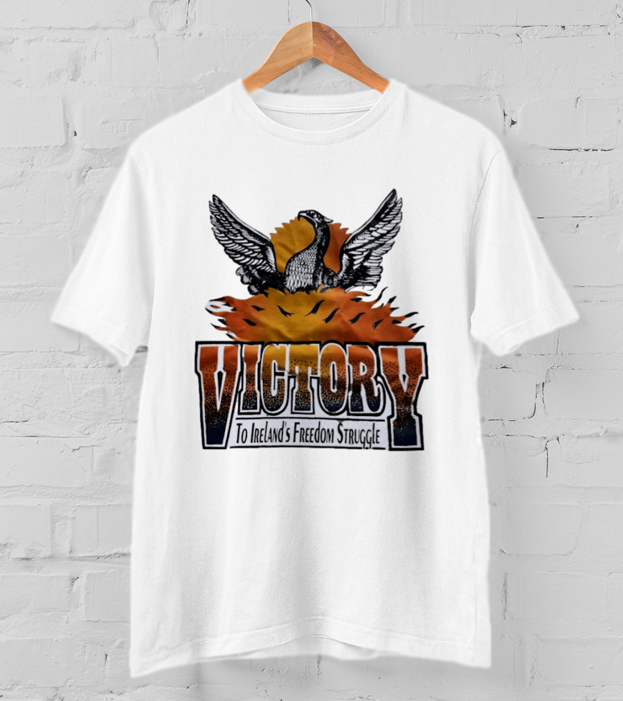 Victory Ireland Freedom Struggle Phoenix Wings Rising T-Shirt
