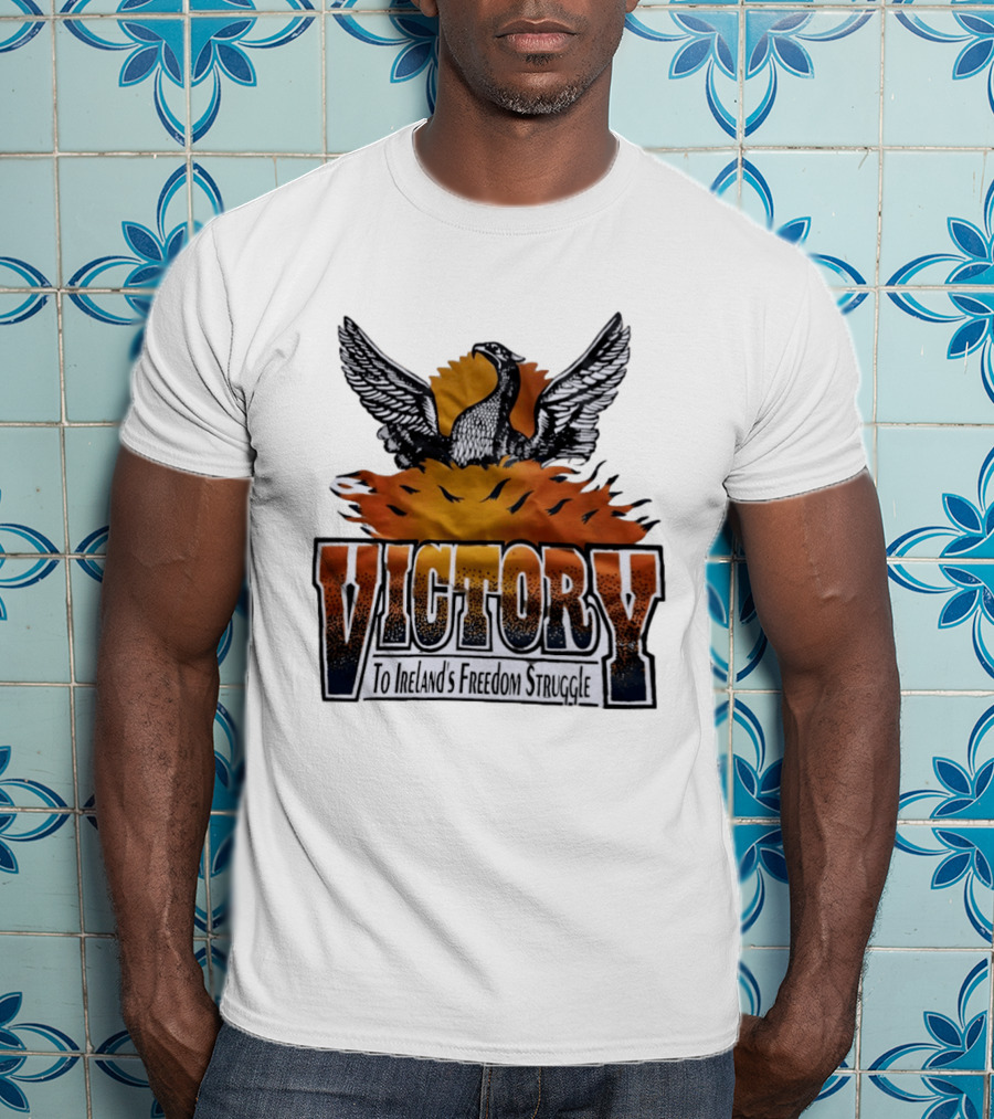 Victory Ireland Freedom Struggle Phoenix Wings Rising T-Shirt