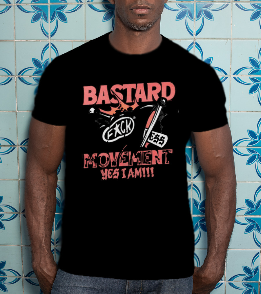 Bastard Movement EXCH Skeleton Car 333 T-Shirt