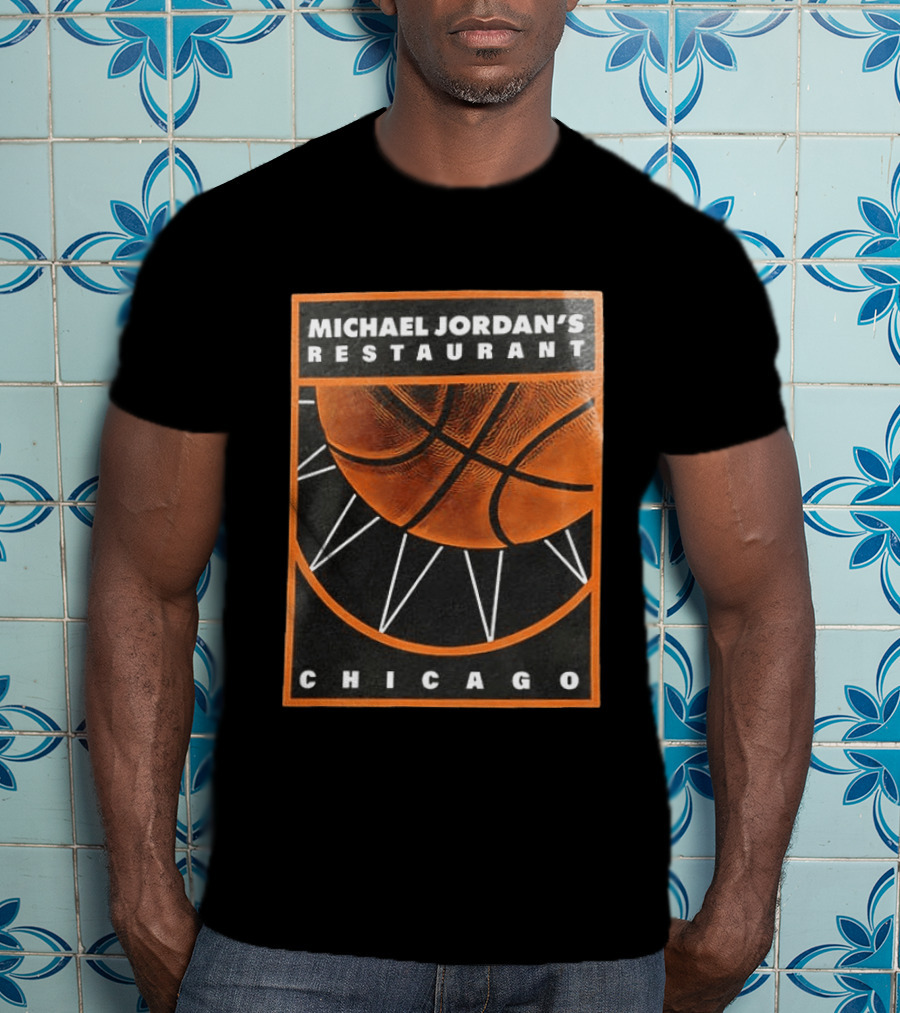 Michael Jordan's Restaurant Chicago Basketball 500 North La Salle Street Illinois T-Shirt
