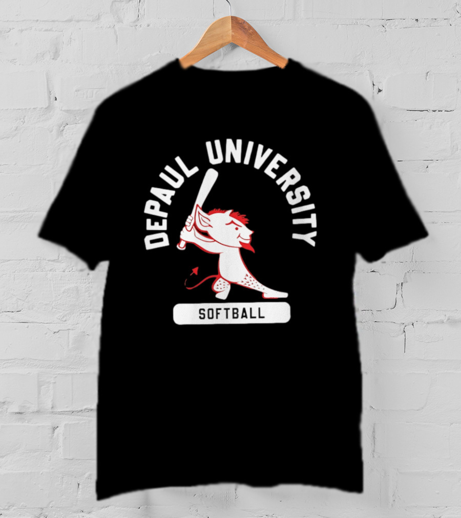 DePaul University Blue Demons Billy Softball T-Shirt