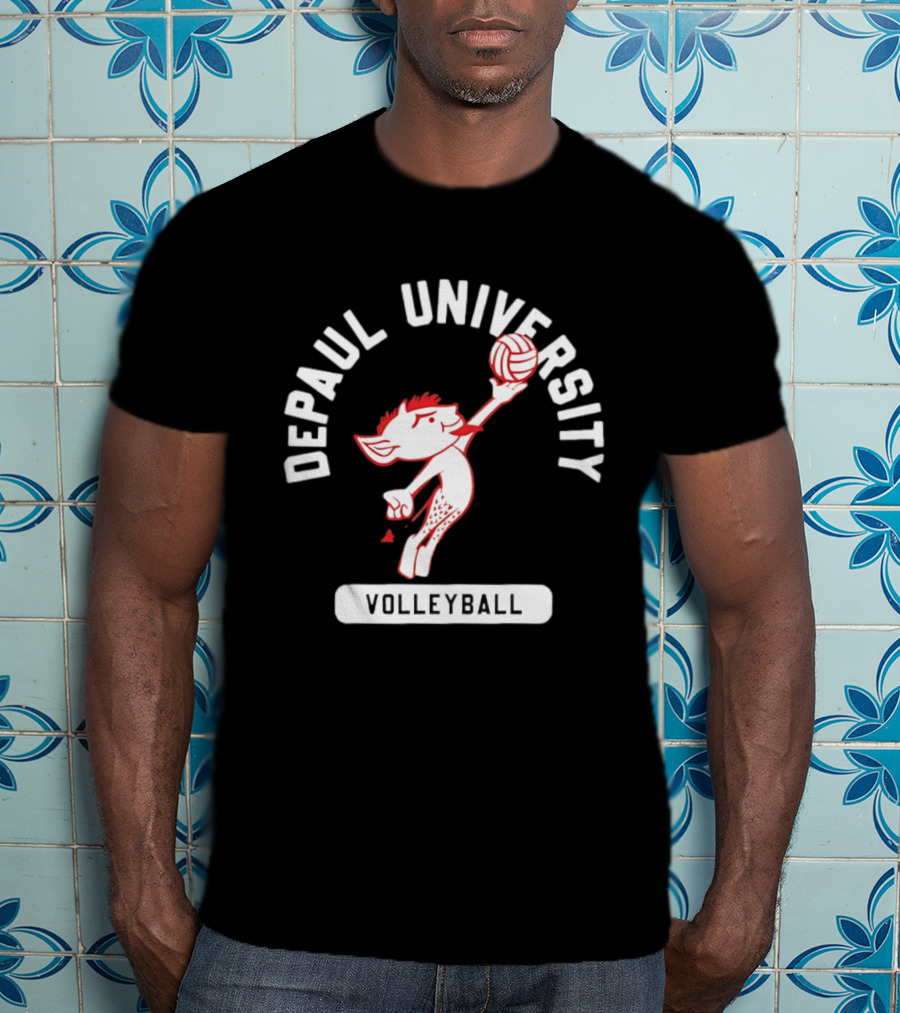 DePaul University Blue Demons Volleyball Billy T-Shirt