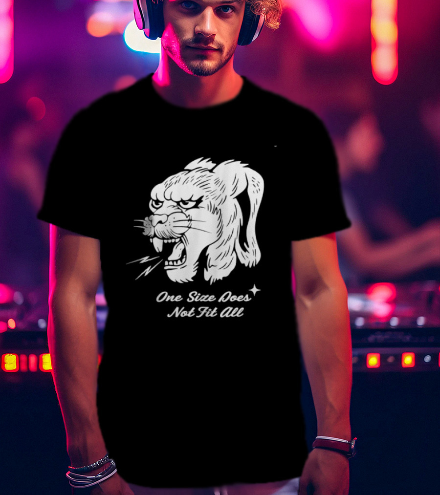 Leopards One Size Does Not Fit All T-Shirt