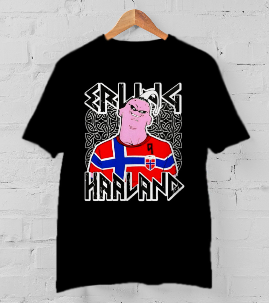 Erling Haaland Majin Buu Norway National Team T-Shirt
