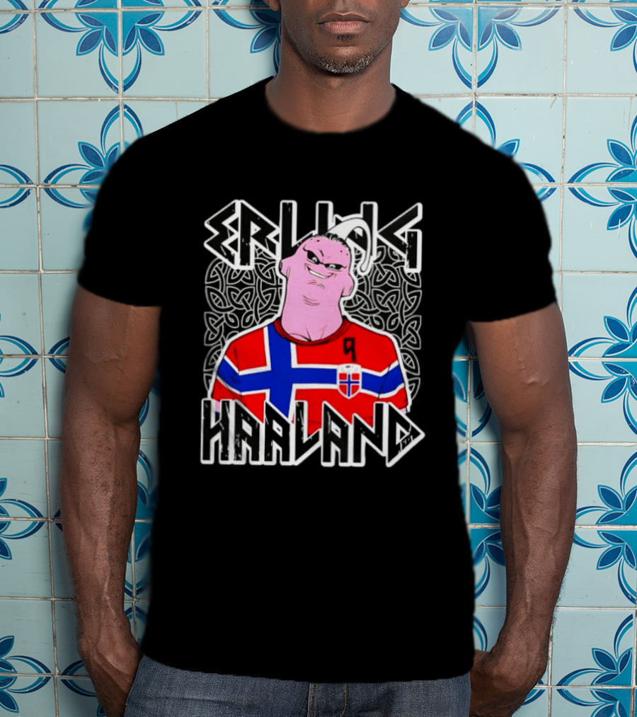 Erling Haaland Majin Buu Norway National Team T-Shirt