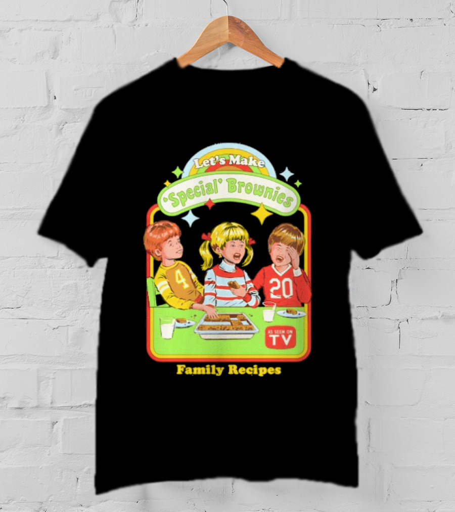 Let's Make Special Brownies As Seen On TV Family Recipes T-Shirt