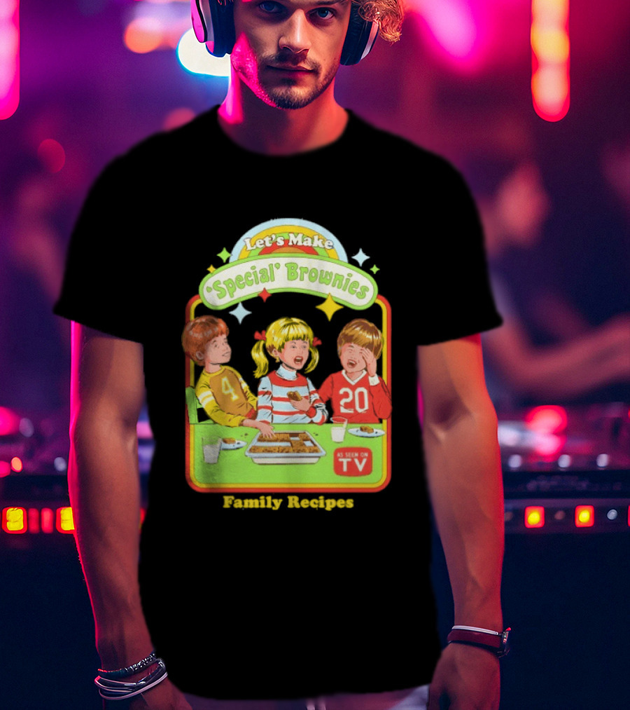 Let's Make Special Brownies As Seen On TV Family Recipes T-Shirt