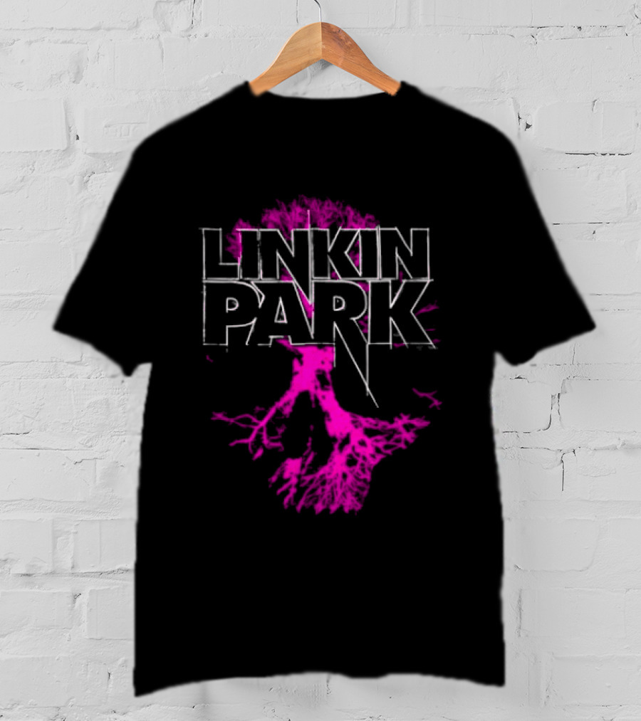 Linkin Park Tree Design Alternative Metal Band Merch T-Shirt