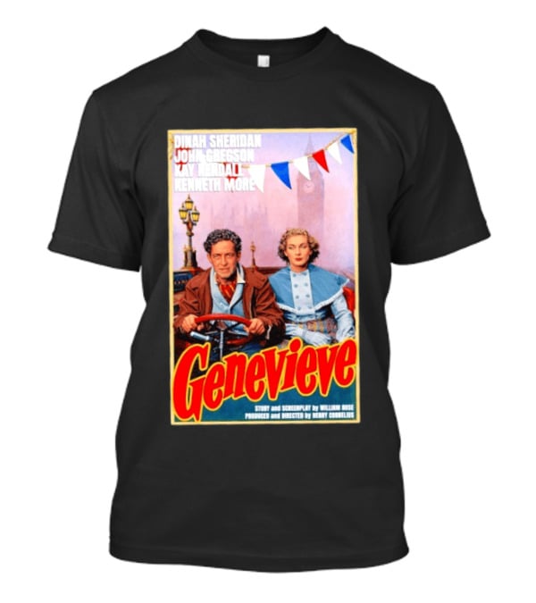 Dinah Sheridan John Gregson Kay Kendall Kenneth More Genevieve Movie T-Shirt