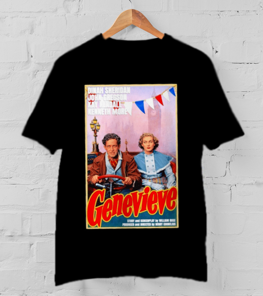 Dinah Sheridan John Gregson Kay Kendall Kenneth More Genevieve Movie T-Shirt