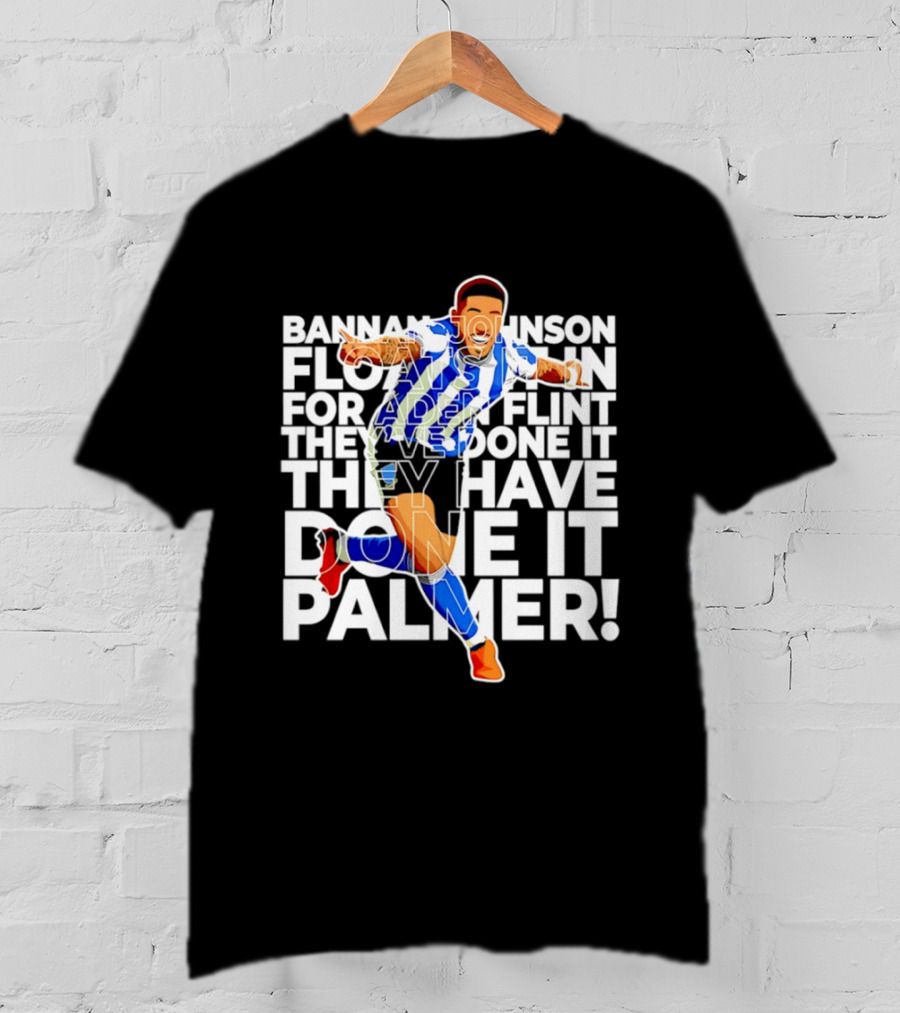 Bannan Johnson Flint Palmer Sheffield Wednesday Victory Celebration T-Shirt