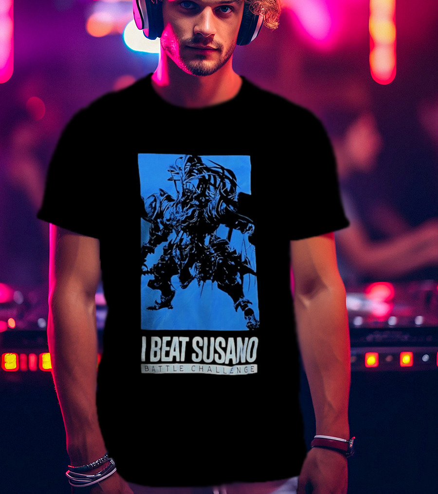 I Beat Susano Battle Challenge Final Fantasy XIV Victory T-Shirt