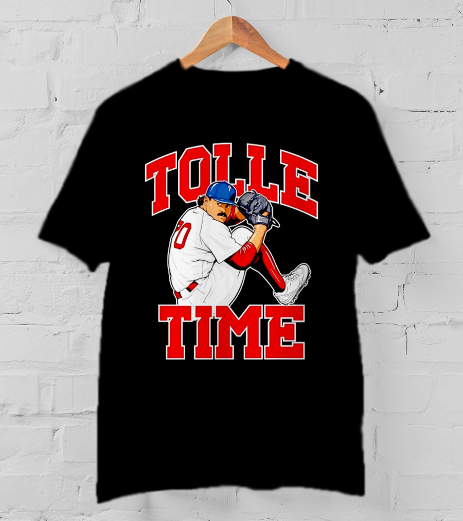 Tolle Time Payton Tolle Boston Red Sox Pitching Baseball T-Shirt
