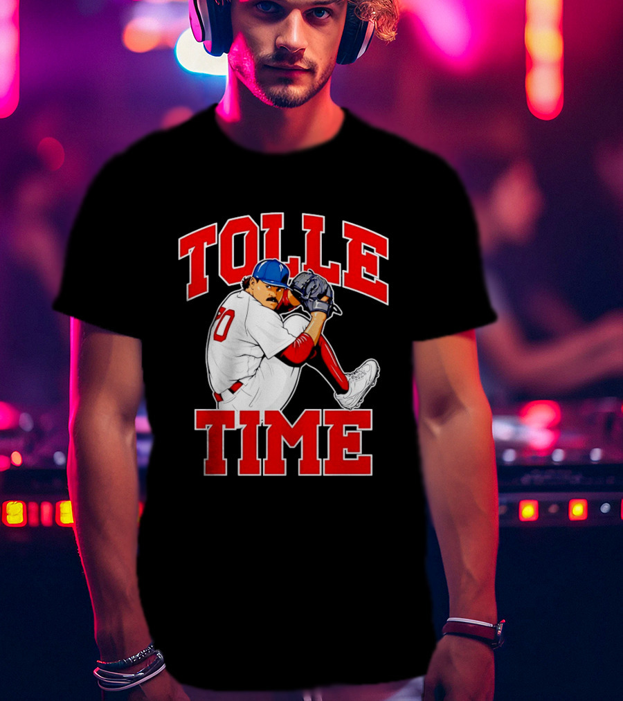 Tolle Time Payton Tolle Boston Red Sox Pitching Baseball T-Shirt