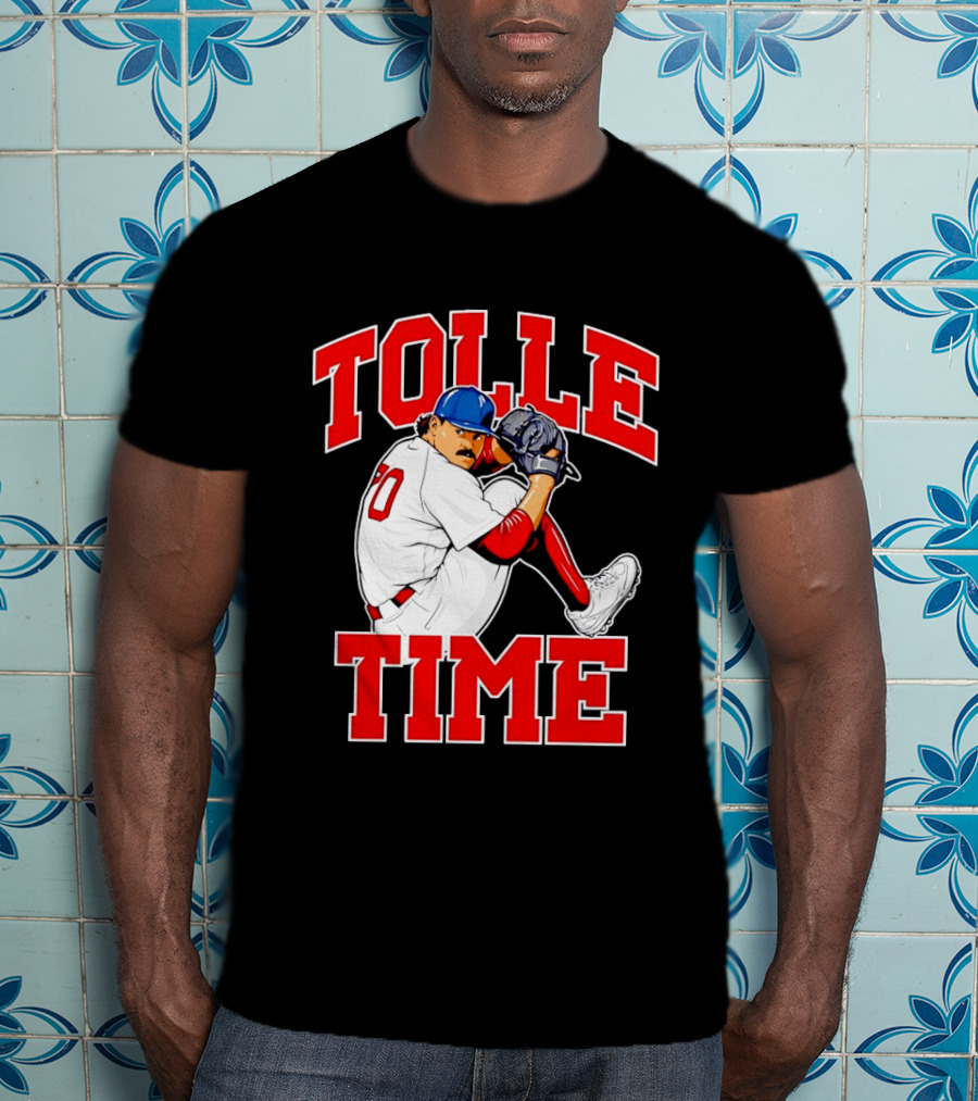 Tolle Time Payton Tolle Boston Red Sox Pitching Baseball T-Shirt