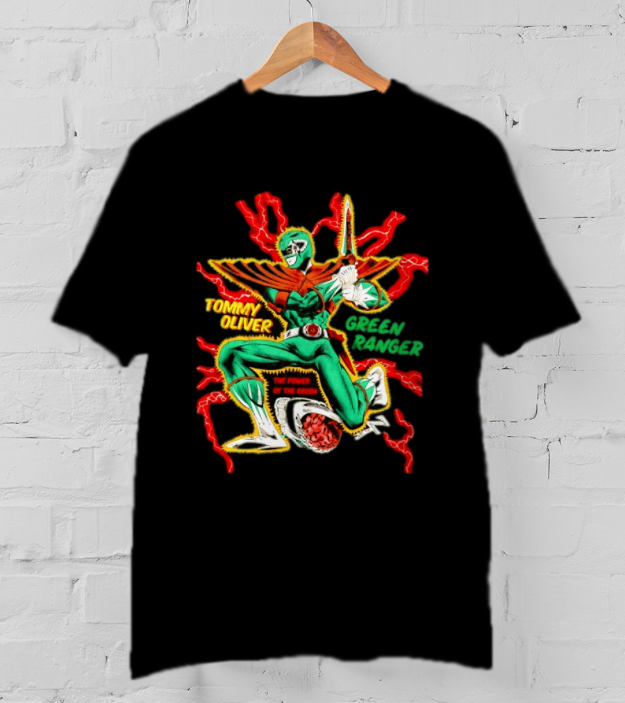 Tommy Oliver Green Ranger The Power Of The Green T-Shirt