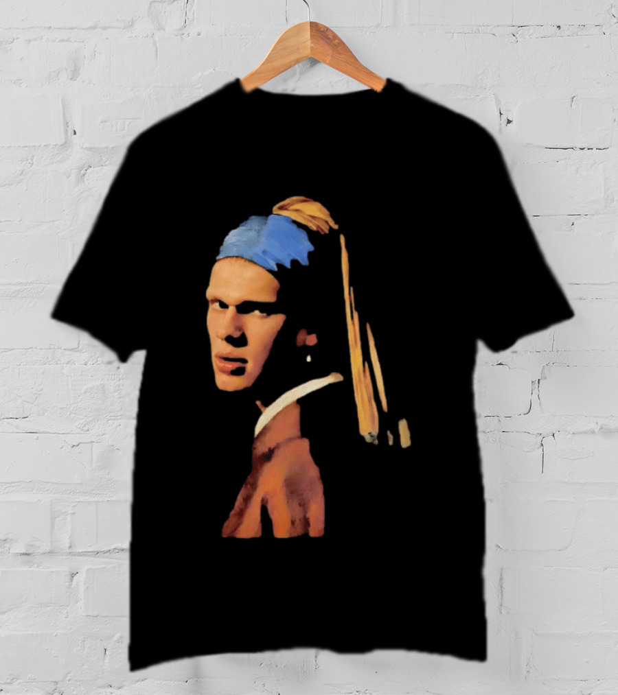 Norway Erling Haaland Girl With A Pearl Earring Meme T-Shirt