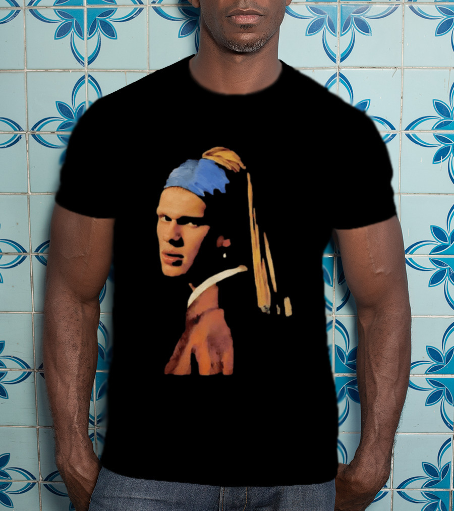 Norway Erling Haaland Girl With A Pearl Earring Meme T-Shirt