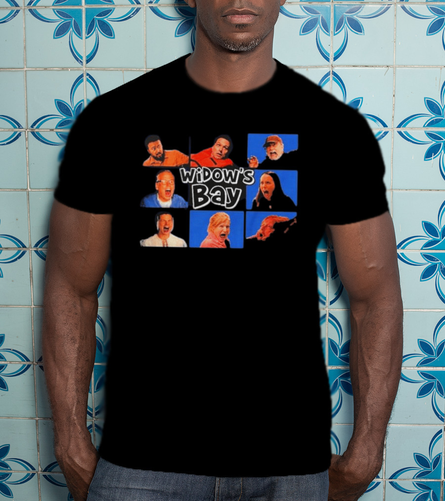 Widow's Bay Collage With Diverse Expressions T-Shirt