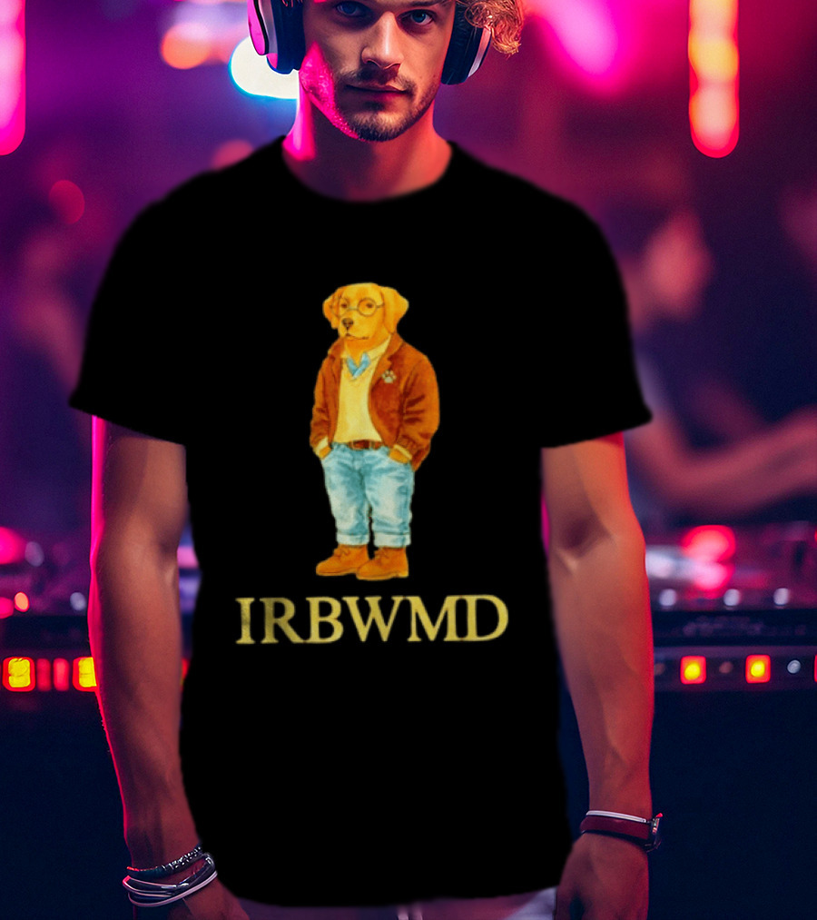 IRBWMD Golden Retriever Reading Companion T-Shirt