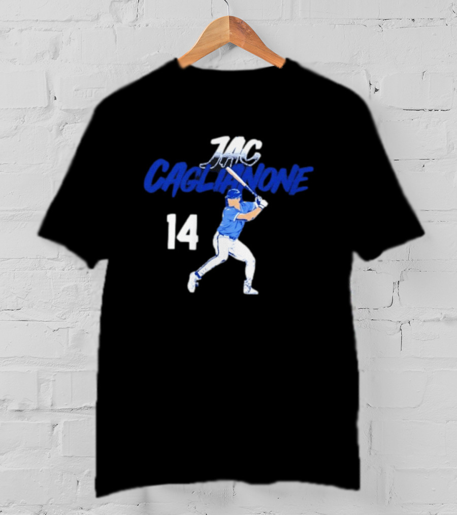 Jac Caglianone 14 Royals Baseball Player T-Shirt