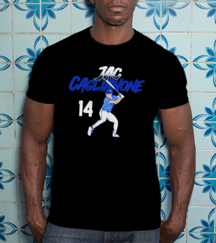 Jac Caglianone 14 Royals Baseball Player T-Shirt